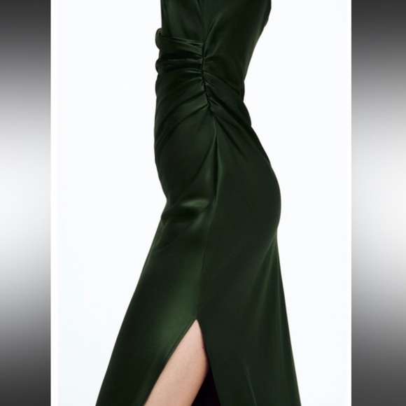 Zara Silky Slip Dress - Picture 3 of 4